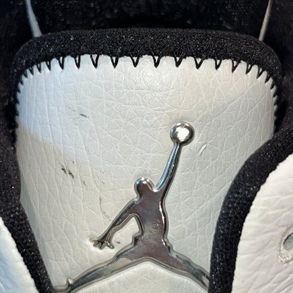 NIKE AIR JORDAN ENHANCER 2007 High Top Sneakers Kicks White/Black Like New 11.5 - Picture 6 of 14